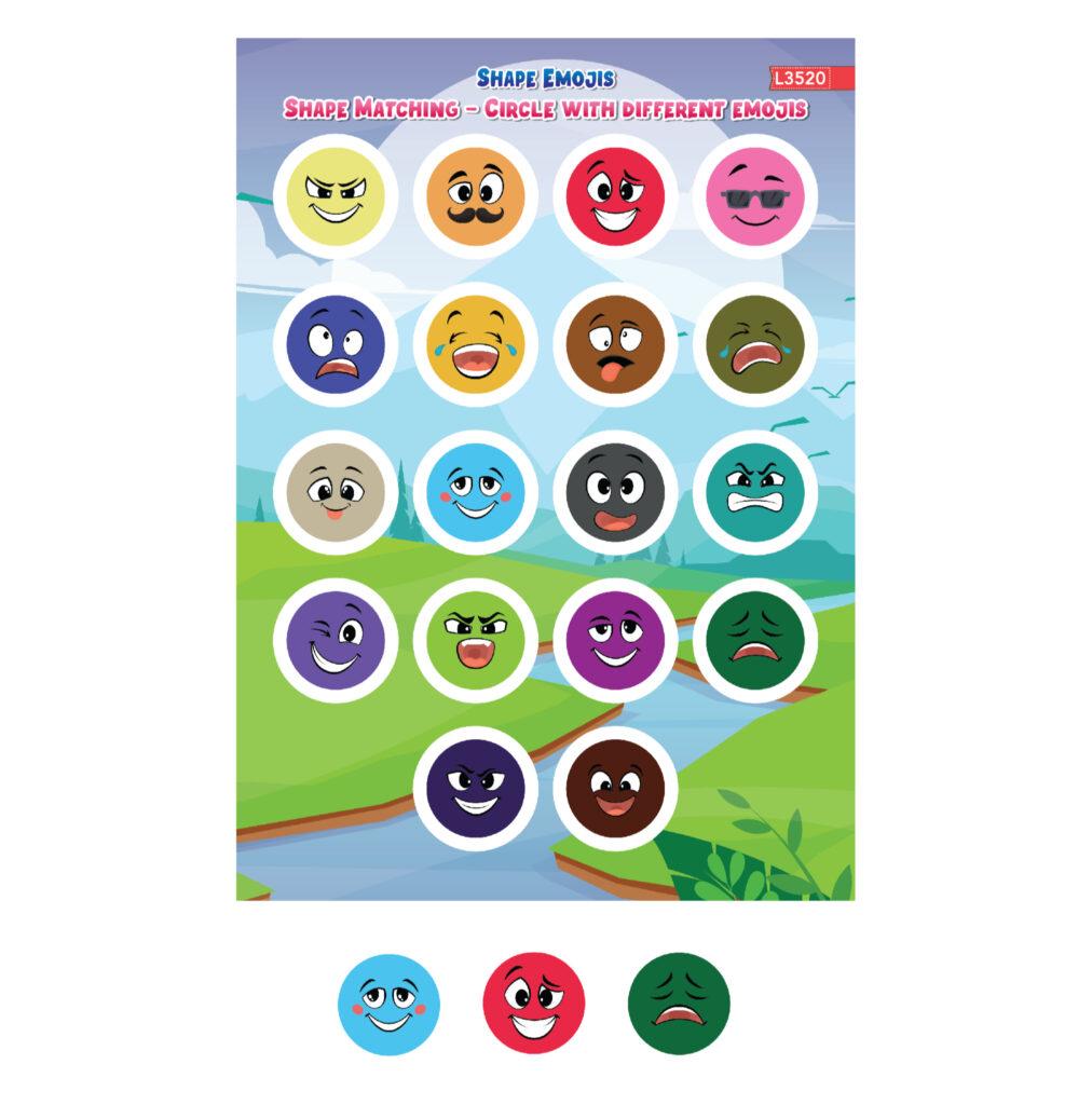 Shapes Level 1 Educational Activity Kit | Circle, Triangle, Square | Shapes Scenery | Two Piece Puzzle 4 Website 1 27 Shapes 15