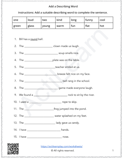 Worksheets - ActiLearn